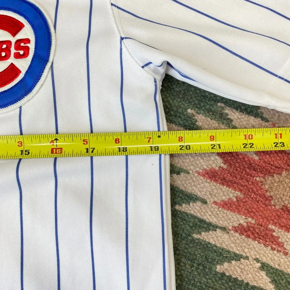 Russell Athletic Chicago Cubs Mark Prior 22 Pinstripe Baseball Jersey 14/16Y
